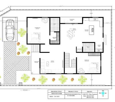 #FloorPlans  #4BHKPlans  #Architect  #www.cenconconstruction.com
