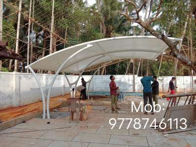 #carporch# #tensile roofing #