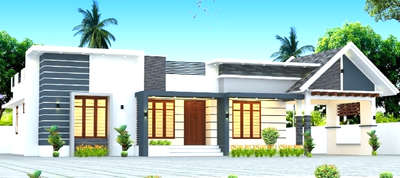 1500 sq ft single story house
 #ContemporaryHouse #full #work