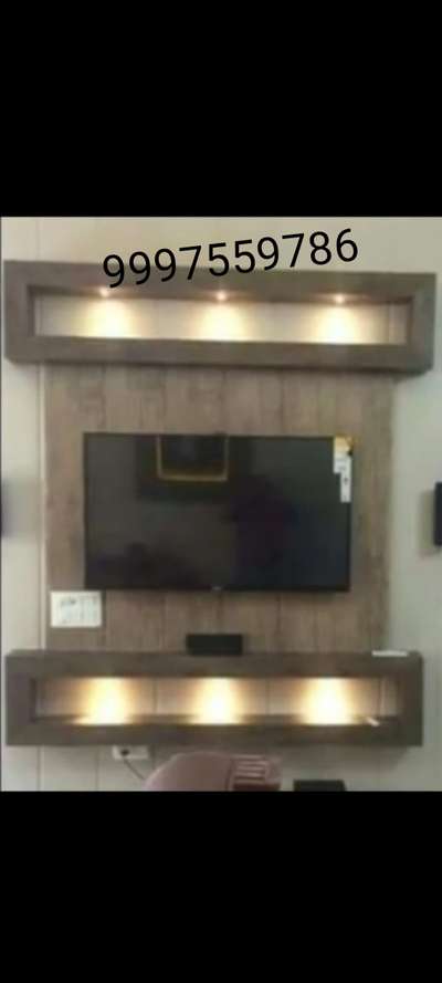 how to make💯 pvc woll paneling with tv unit design