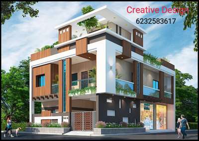 Corner Elevation Design
Contact CREATIVE DESIGN on +916232583617,+917223967525.
For ARCHITECTURAL(floor plan,3D Elevation,etc),STRUCTURAL(colom,beam designs,etc) & INTERIORE DESIGN.
At a very affordable prices & better services.
. 
. 
. 
. 
. 
. 
. 
. 
. 
. 
. 
. 
#elevation #architecture #design #love #interiordesign #motivation #u #d #architect #interior #construction #growth #empowerment #exteriordesign #art #selflove #home #architecturedesign #building #exterior #worship #inspiration #architecturelovers #instagood