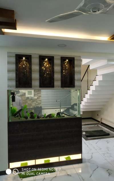#modular aquarium  #LivingroomDesigns  #aquarium  #Modularfurniture  #StaircaseDecors