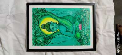 sale budha acrylic painting  
with glass frame A3size place kannur call  7012649889
coriur available all over india