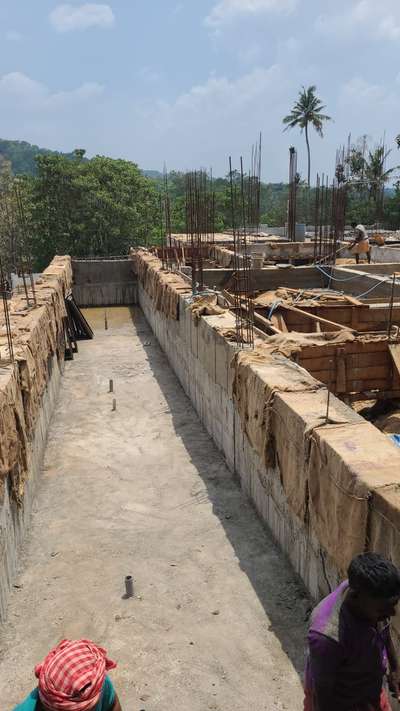 Maruthoor project 19 x 2.3mtrs Lap pool ongoing