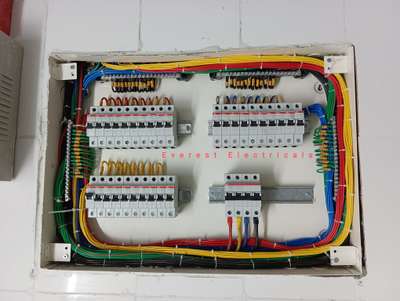 DB dressing complete 
 #electricalwork #electricians #db_dressing #everestelectricals