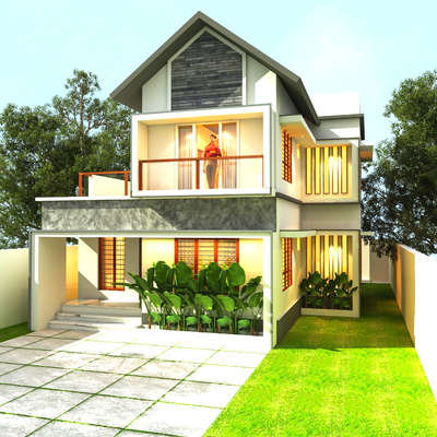 #architecturekerala  #Contractor  #buildersinkerala  #exteriors  #thrissurbuilders  #budgethomes