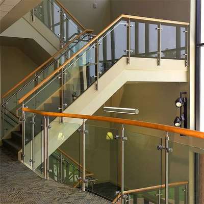 nizssfebrication  #
stairs grill with glass
