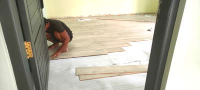 Quick step wooden flooring laminate made in Belgium