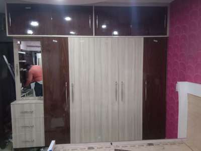 wardrobe with dressing table