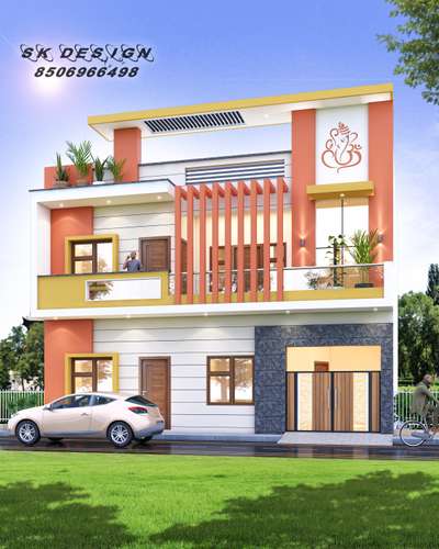 new home designðŸ�¡â�¤
#HouseDesigns #Architect #skdesign666