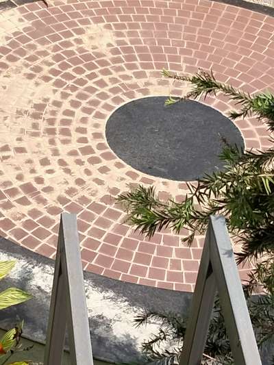 garden tiles block floor