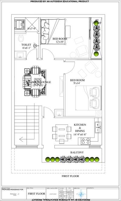 first floor south facing floor plan
 #Architect  #2DPlans  #2d  #FloorPlans  #vasthu  #HouseDesigns