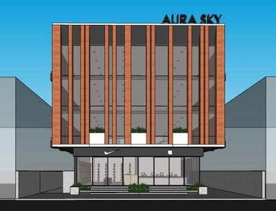 commercial building indore a b road