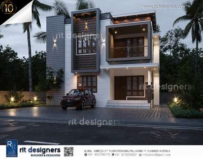 Box type Elevation 🏠
. 
. 
. 
. 
. 

#exteriordesigns #3Darchitecture #elevationideas #KeralaStyleHouse #keralahomestyle #architecturekerala #kannurconstruction #kannurarchitects #3dvisulization #elevationideas