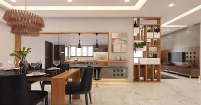 Elegant Design of Dining Area view...
#monnaie #architecturaldesign #housedesign #diningroom #InteriorDesigner  #LUXURY_INTERIOR  #KitchenIdeas  #KitchenRenovation  #kitchenremodel  #DINING_TABLE
