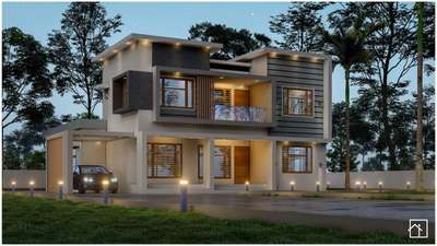 #exteriordesigns #exterior3D #home #ElevationHome #design4