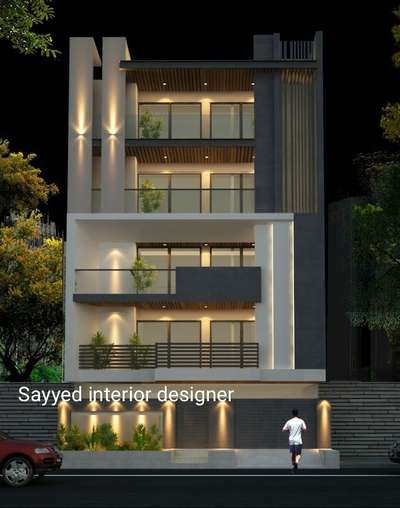 Front elevation design₹₹₹  #sayyedinteriordesigner  #ElevationDesign  #exteriordesigns