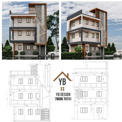 Most Beautiful Work Done By -: YB Design 
Interested People Massage in What's App.
Our WhatsApp No :- ￼⁨+91-78698 70731⁩ 
Send massage Plot area size with floors you Required.
Thankyou 😀😀...
.
.
.
.
.
 #Architect  #Architectural&Interior  #ElevationDesign  #nakshadesign  #HouseDesigns  #viralkolo  #maharashtra  #madhyapradesh  #bhopal  #indorecity  #jabalpur  #CivilEngineer  #civilcontractors  #StructureEngineer