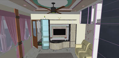 Interior design room area (12/14') # 9/- per ft*2