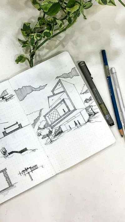 #sketches  #sketching #architecturalsketch #architecturaldesign #architecturaldrawings #architecturaldrawing #Architectural_Drawing