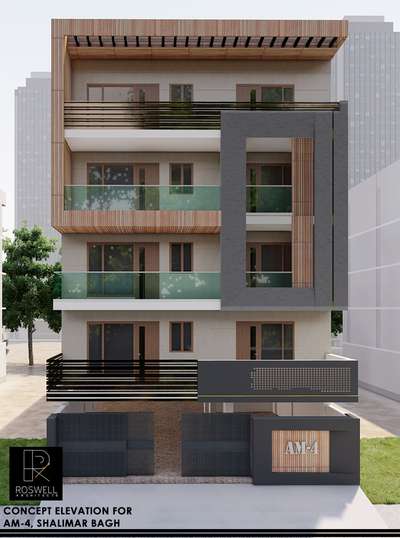 Exterior Designs by Architect ASHOK  KUMAR , Delhi | Kolo