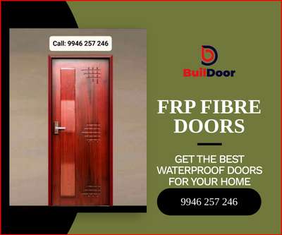 Moulded Fiber Bathroom Doors | All Kerala Available | CALL: 9946 257 246 #Doors #FibreDoors
