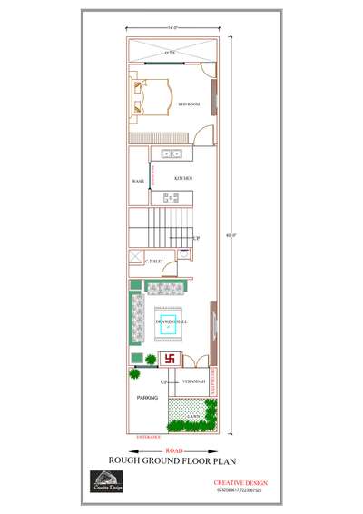 14×60 ft floorplan.
Contact CREATIVE DESIGN on +916232583617,+917415834146.
For ARCHITECTURAL(floor plan,3D Elevation,etc),STRUCTURAL(colom,beam designs,etc) & INTERIORE DESIGN.
At a very affordable prices & better services.
.
.
.
.
.
.
...#floorplan #architecture #realestate #design #interiordesign #d #floorplans #home #architect #homedesign #interior #newhome #house #dreamhome #autocad #render #realtor #rendering #o #construction #architecturelovers #dfloorplan #realestateagent #homedecor