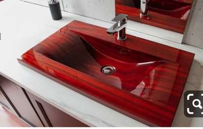 Solid wooden sink