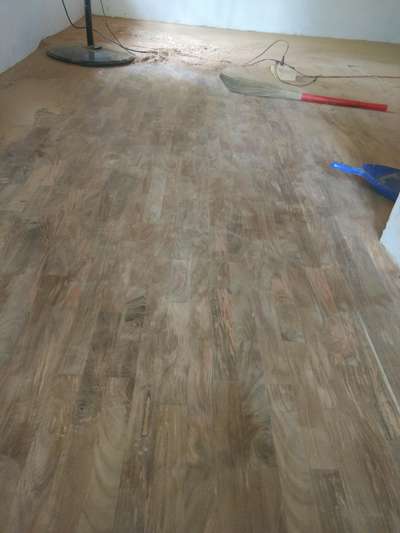 #divine carpentry
teak wood floor paneling