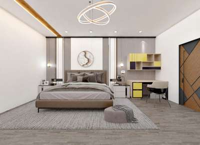 #BedroomDecor #InteriorDesigner #architecturedesigns #KingsizeBedroom