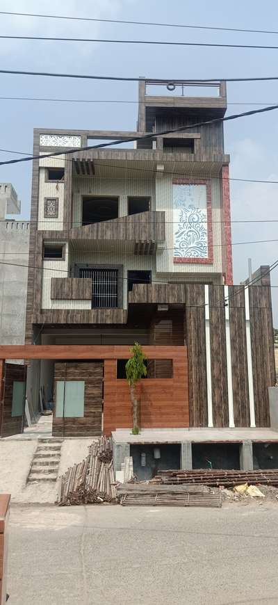 exterior work ...