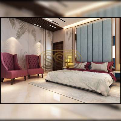 *Bedroom interior*
.
.
.
.
.
.
.
.
.
.
 #BedroomDecor #MasterBedroom #InteriorDesigner #Architect #HouseDesigns #SmallHouse #LUXURY_INTERIOR #chair #WoodenBeds #moldings #TexturePainting #customized_wallpaper #wallpaperindia #Delhihome #delhincr #karolbag #cp #westdelhi #southdelhi #eastdelhi #northdelhi #northindia
