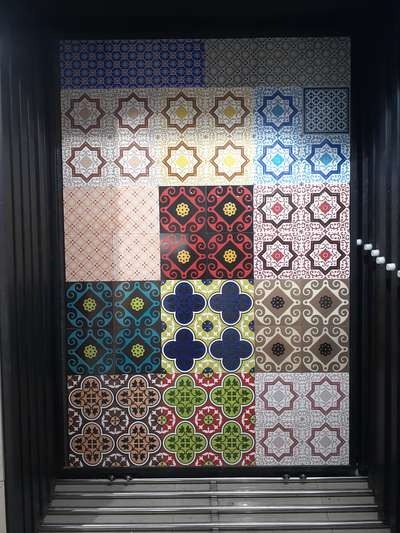 8 inch by 8 inch Moroccan  tile