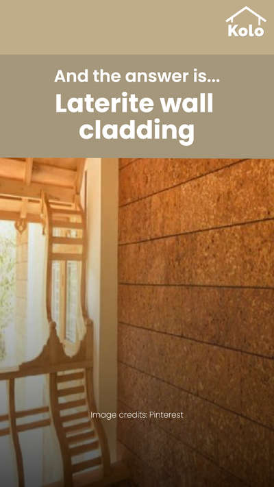 And the answer to our latest quiz is …………

Laterite Wall Cladding

Well done if you got it right 🎉
If not, you just have to wait for the next one.

Test your knowledge of home construction with our quiz series and learn more about design and other elements of construction.

Learn new words of home construction with our quiz series on Kolo Education 👍 

Learn tips, tricks and details on Home construction with Kolo Education.
If our content has helped you, do tell us how in the comments ⤵️
Follow us on @koloeducation to learn more!!!

#education #architecture #construction #wordoftheday #building #interiors #design #home
#interior #expert #koloeducation #quiz #cladding