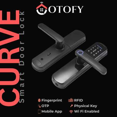 Curve Smart Door Lock
:
-#fingerprint 
- #OTP
- #MobileApp
- #RFID
- #physicalkey
- #wifienabled 
:
visit us at https://www.otofy.life/
for home automation solutions.
:
📞Tel:+9196252 28187 🖐🏻Follow Us @otofy.life
:
#smartdoorlocks #doorlock #smarthome #homeautomation #homeautomationsystem