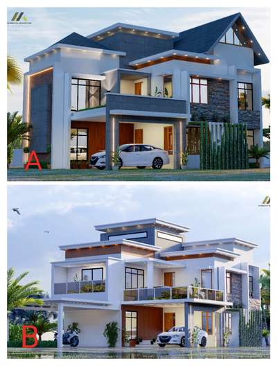 option A or B
#KeralaStyleHouse #MrHomeKerala #ElevationHome #veed