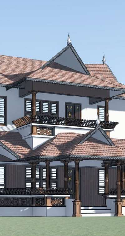 Design in progress      #TraditionalHouse  #keralatraditionalarchitecture #kerelagram  #keralatraditionalhomes  #nalukettuarchitecturestyle  #nalukettveddu