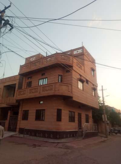 Jodhpur stone elevation building designed and crafted by Er. Abdul Quadir 9983975919 in Jodhpur