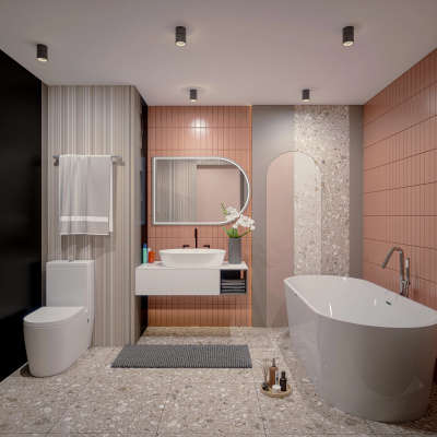 Bathroom design. 
Design by Krystal design studio. 
City- Delhi.