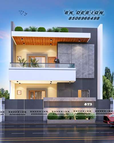 beautiful home design 😘😍
#HouseDesigns #HouseConstruction #ElevationHome #HomeDecor #homesweethome #Front #frontElevation #Architect #architecturedesigns #exteriors #modernhome #facadedesign #indiadesign #skdesign666 #3dfrontelevation