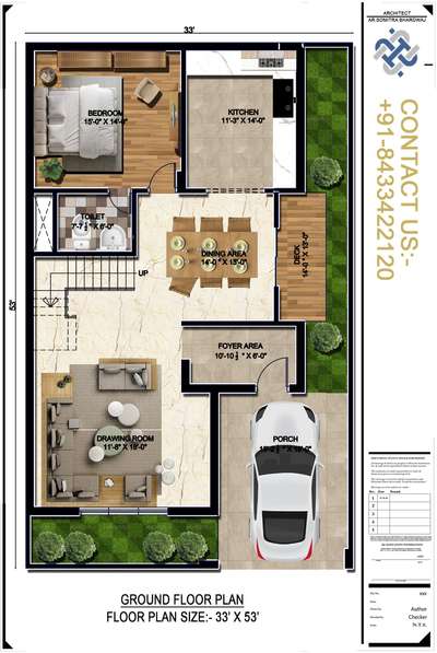 Floor Plan for 33' X 53'.
 
.
.

#FloorPlans #floorplan #floorplanrendering