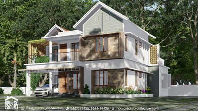 മാനന്തവാടിയിൽ 2150 sqft ൽ 4 BHK  #KeralaStyleHouse  #Wayanad  #HouseDesigns  #4bhk
