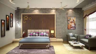 #namo_archilands #your_vision_our_innovation #instahome #Architect #homeowners #InteriorDesigner #furnitures #goodhomes #Delhihome #WallDecors #MasterBedroom #instabedroom