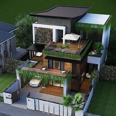 #rooptopdesign
#green #OpenArea #exterior_Work #exterior_Work #HouseDesigns