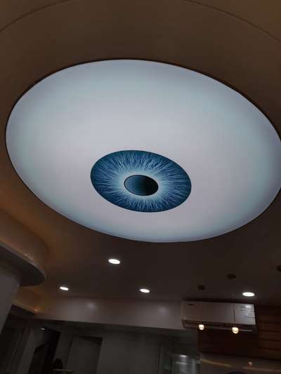 #eye ceiling with light