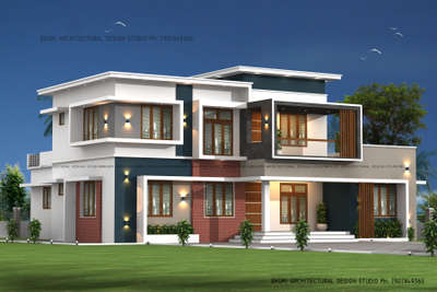 kerala contemporary house#kerala #architecturedesigns #HouseDesigns #ElevationHome