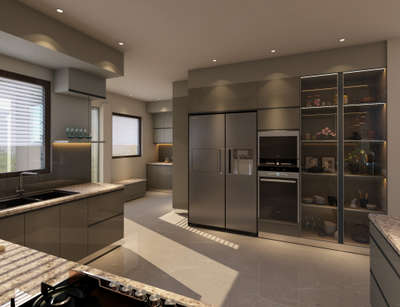 Kitchen Design for our client in Noida
 #InteriorDesigner #HouseDesigns