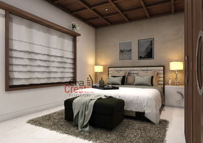 bedroom  🛏 interior design 
🪵 wooden finish