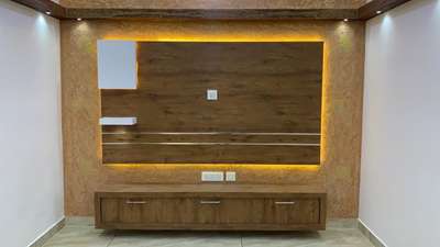 The complete interior solution!  #ModularKitchen  #modularwardrobe  #tvunits  #diningroomdecor  #woodpartition  #crockeyunit  #vanitycounter  #WindowBlinds  #zebrablind  #curtains