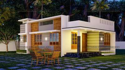 low rateil complete aakiya exterior design for kottoyam client
